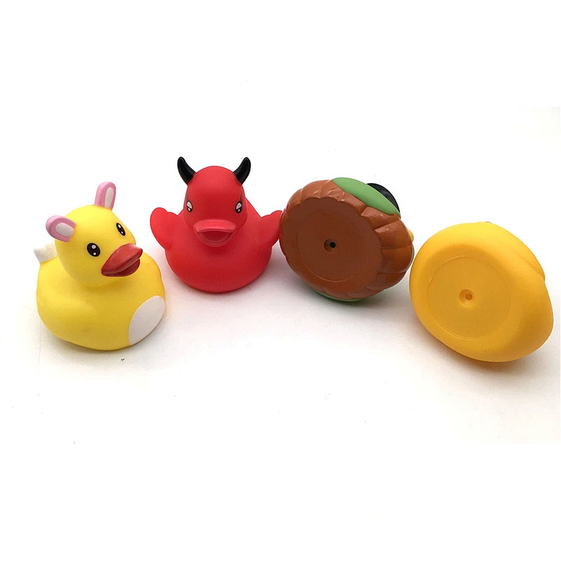 Halloween Rubber Little Small Rabbit Duck assortment Ducky Baby Shower Water Bath Toy for toddler
