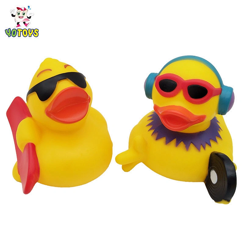 Wholesale Eco Friendly Pvc  Plastic Toy Bulk Juguetes Squeaky Rubber Duck Bath Toy for Kids