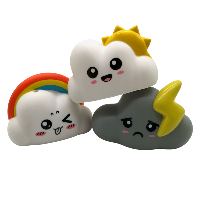 Wholesales Eco Friendly water spraying toll Cloudy bath toys -- Funny Cl oud,Rainbow for kids with high quality
