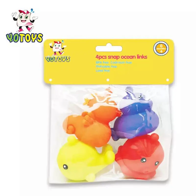 Wholesale Various Ocean links Novelty Pull Back children educational toy Animal For Kids