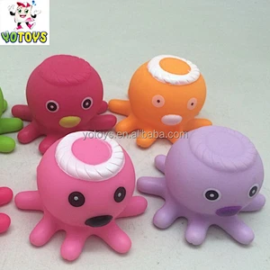 Bath Toy Spray Water Squeeze Play Octopus Float Rotate With Fountain Toys