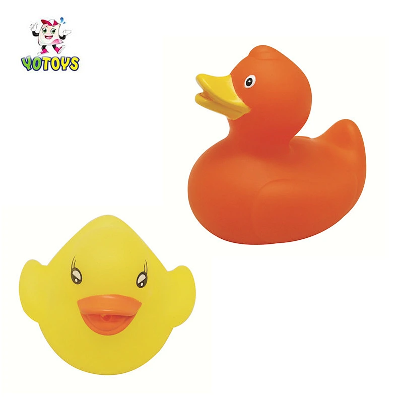 CE Sea Animal Fish Frog Whale Temperature Testing Hot Water Changing Color Rubber Bath Duck for Kids