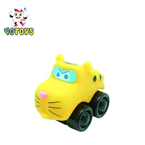 Blue Lovely Movable Race Push Car Mini Little Baby Car Toys Set Educational Toy for Boys Gift