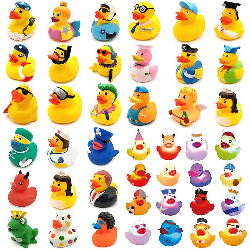 Eco-friendly material weighted floating rubber duckie race