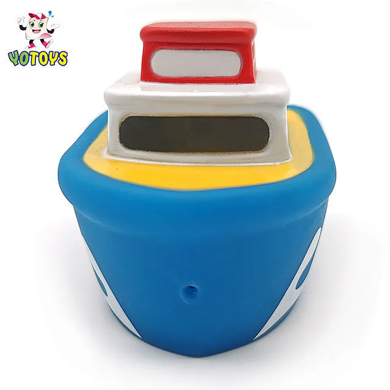 Hot selling boys mini toy ships delicate baby toy bath pirate ship swim toys for children