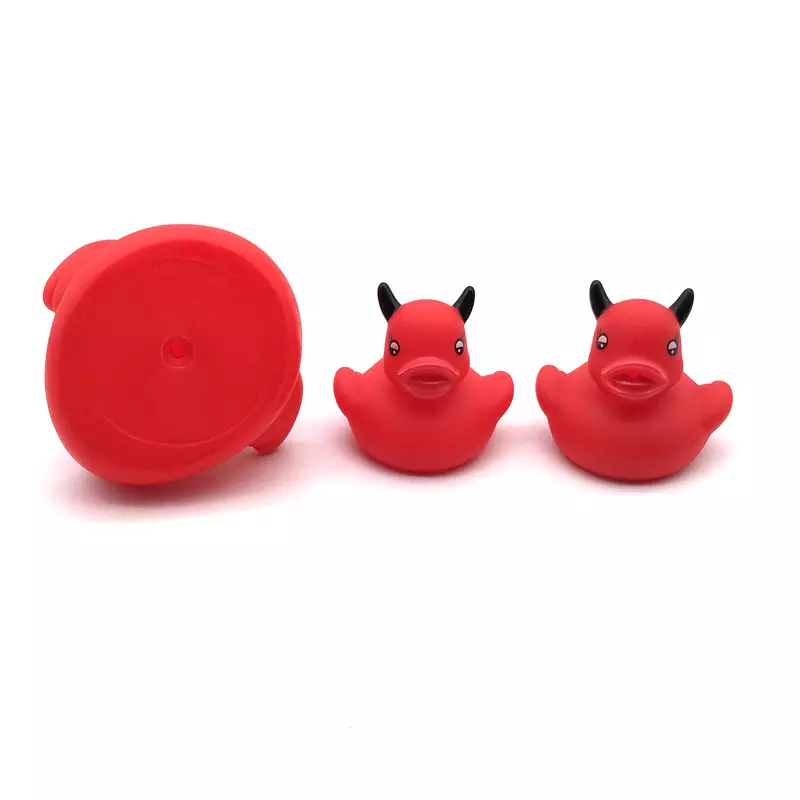 Halloween Rubber Little Small Rabbit Duck bulk Ducky Baby Shower Water Bathtub bathroom Toy for toddler