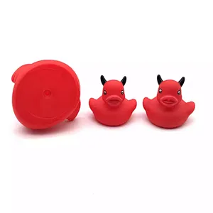 Halloween Rubber Little Small Rabbit Duck bulk Ducky Baby Shower Water Bathtub bathroom Toy for toddler