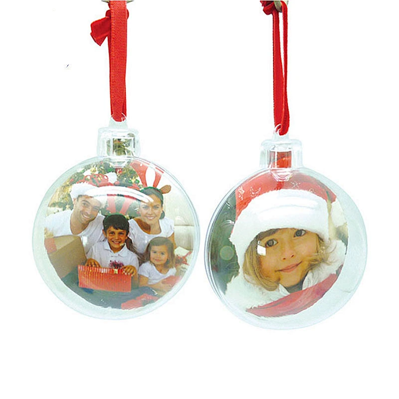Sublimation Blank Christmas Decoration Supplies Hanging Ornaments Aluminum Sheet Sublimation Christmas Ornament BlanksHot