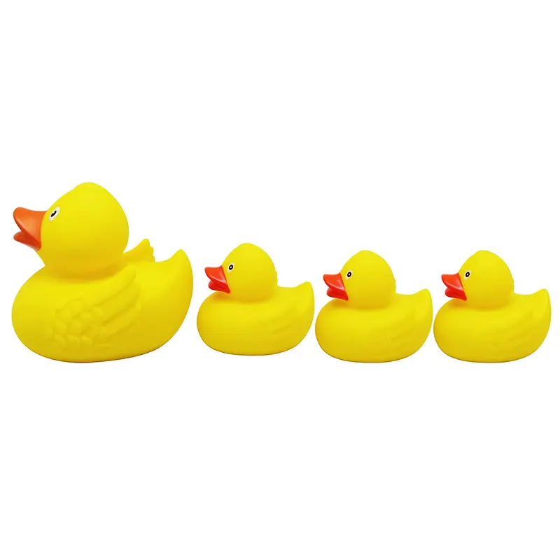 Wholesale Toys Supplier Floating Plastic Baby Toy Rubber Duck Bath Toy Set for Children Child