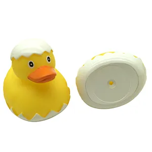2021 Wholesale Easter Halloween Small Yellow Rubber Duck Baby Shower Bath Toy for Kids gifts