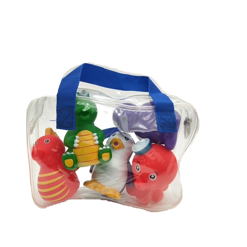 2021 Small Sea Horse Toy Pvc Sea Animals Figure Soft Plastic Floating Baby Bathing Toys for Children