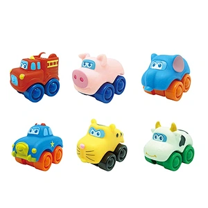 New Ambulance Police Car Fire Truck Plastic Small Car Friction Vehicle Baby Car
