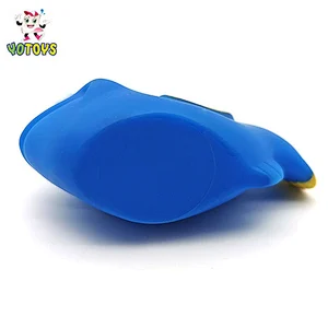 eco friendly plastic rubber sea animal figures clown fish floating squirting baby bath toy for kids