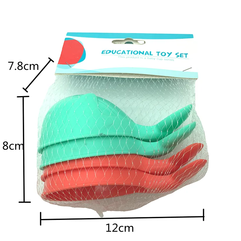 Plastic Stacking Up Cups Game Baby Water Montessori Learning Early Educational Bath Toys for Child