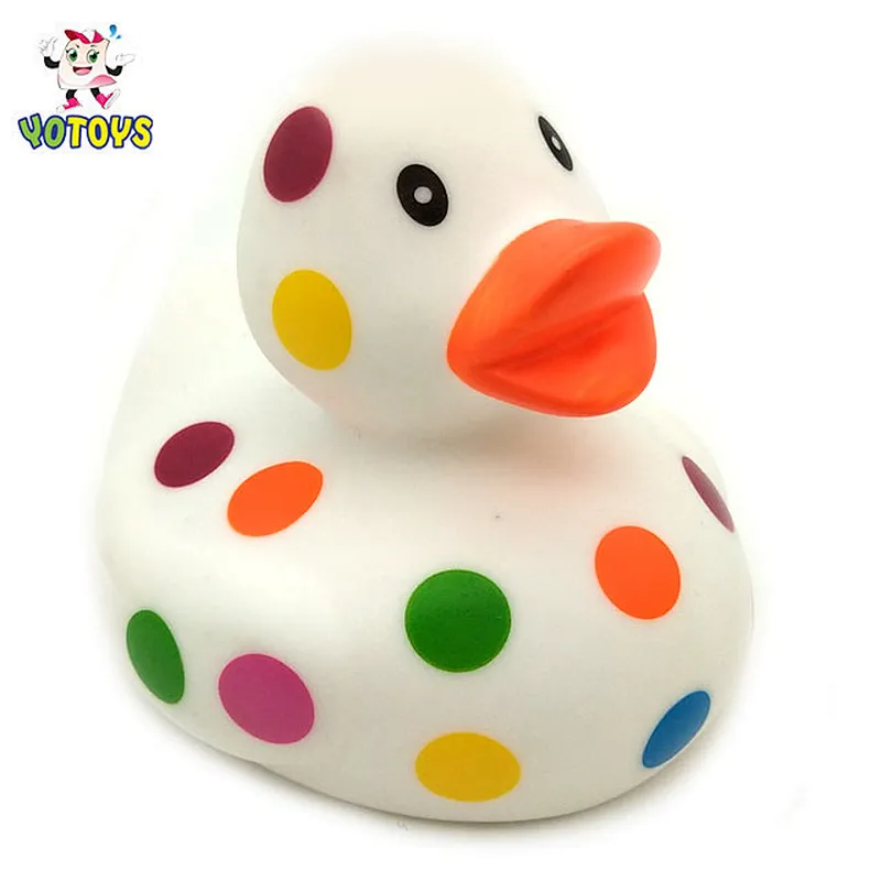 Made in China weighted floating rubber colorful ducks baby toys bath custom rubber duck for children