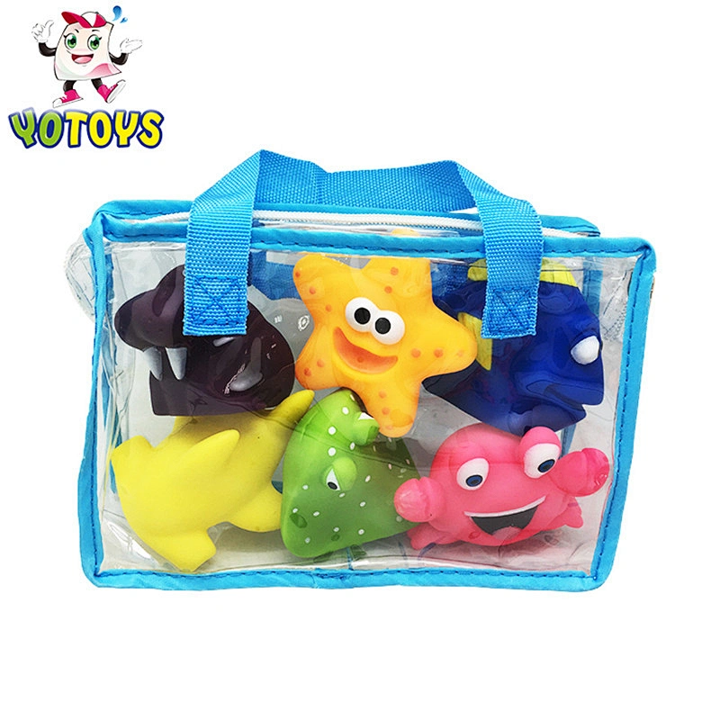 Custom Cheap small cute sea animal bath toy for kids