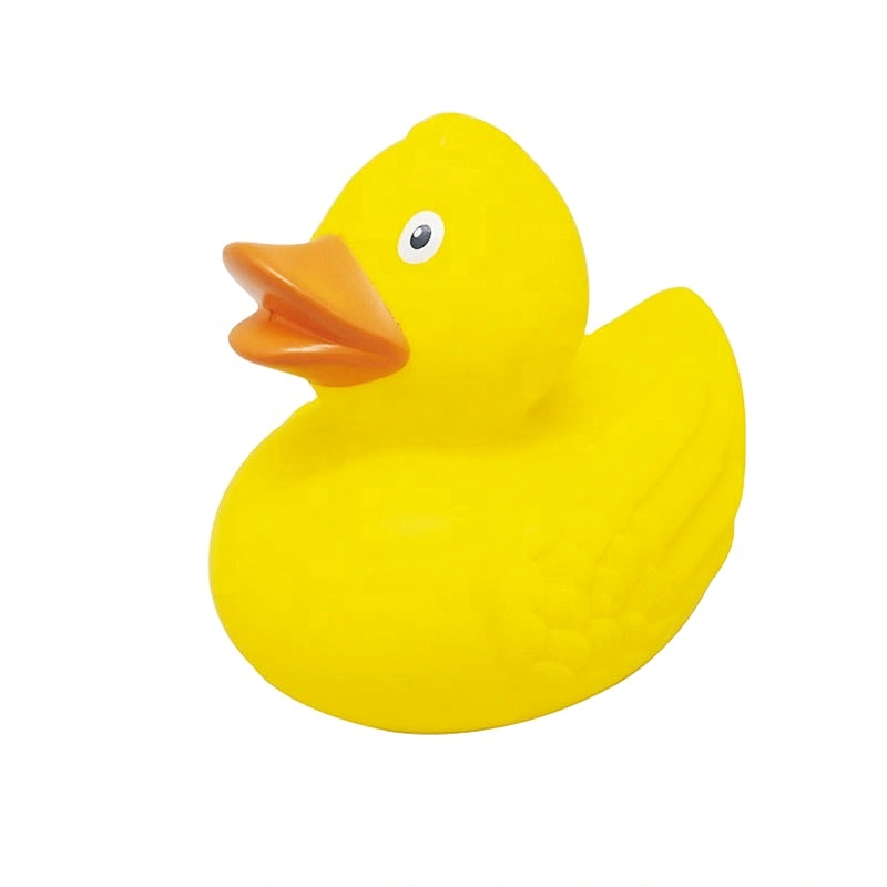Dongguan Figet Customized Toys Rubber Duck Floating Little Squeaky Baby Infant Water Bath Toy for Kid