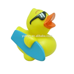 Eco-friendly material weighted floating rubber duckie race