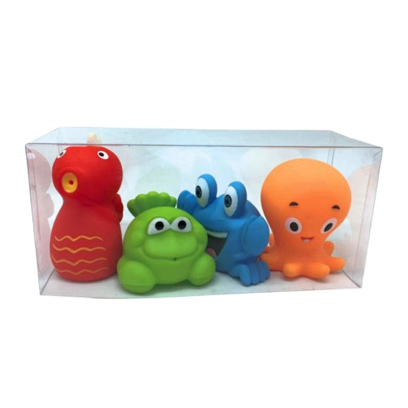 Eco-friendly Babies Bath Squirtees Animal Toys - 4pcs Pack