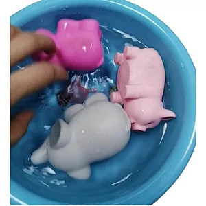 Juguetes from China Plastic Rubber Duck Animal Figure Changing Color Baby Water Bath Toy for Infants