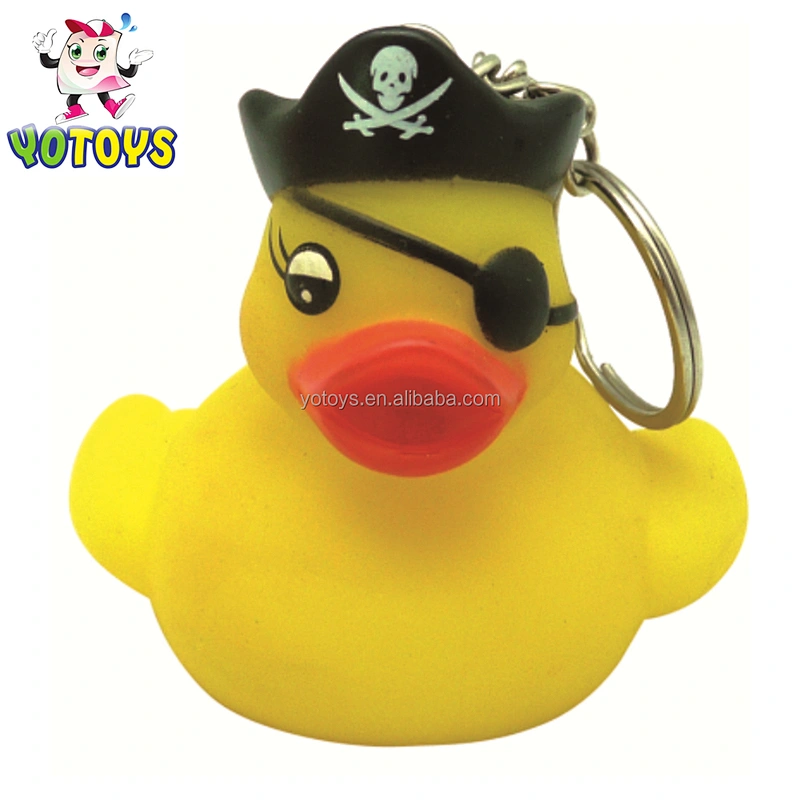 Duck Rubber PVC Plastic animal keychain soft keychain for promotion