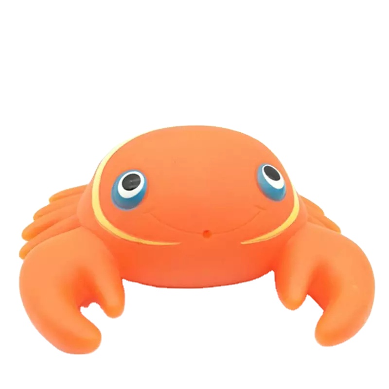 Baby Bath Toy New Arrivals Kids High Quality Safe Unique Crab Shape Animal Plastic PVC
