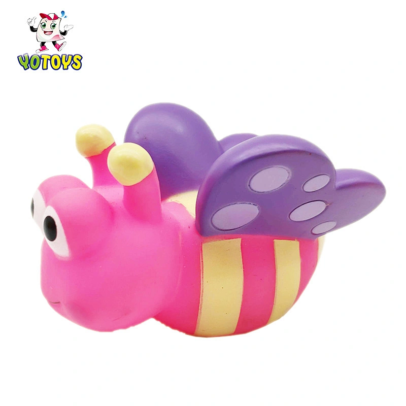 water squirt bath toys Wholesale Vinyl Garden toys manufacturers Flower butterfly bee for children