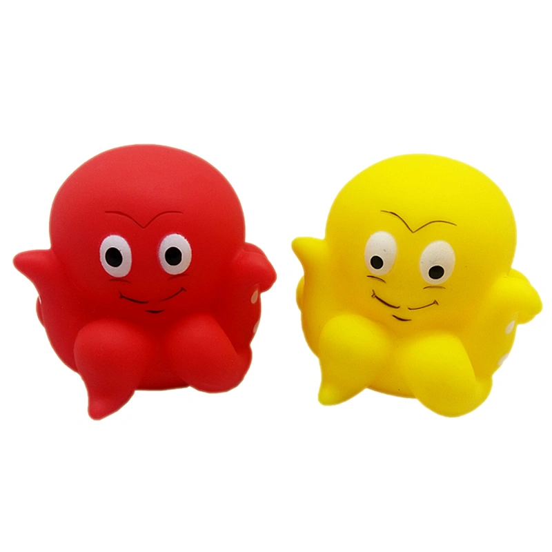 octopus toys unique bath toys sea animals plastic toys made by ISO9001:2015 audit manufacturer