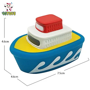New Popular Soft Rubber Plastic Car Toys Sets Vehicle squirt Bath Toys Set for Kids Children boys