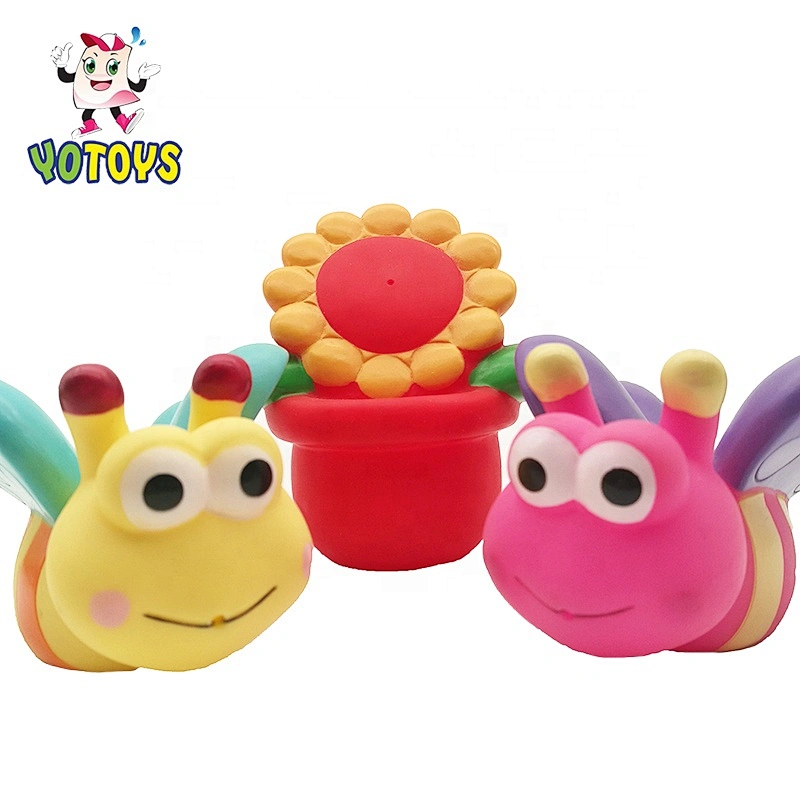 New Toys 2021 Kids Soft Vinyl Pvc Mini Rubber Garden Animal Bath Squirting Toys for Baby Children