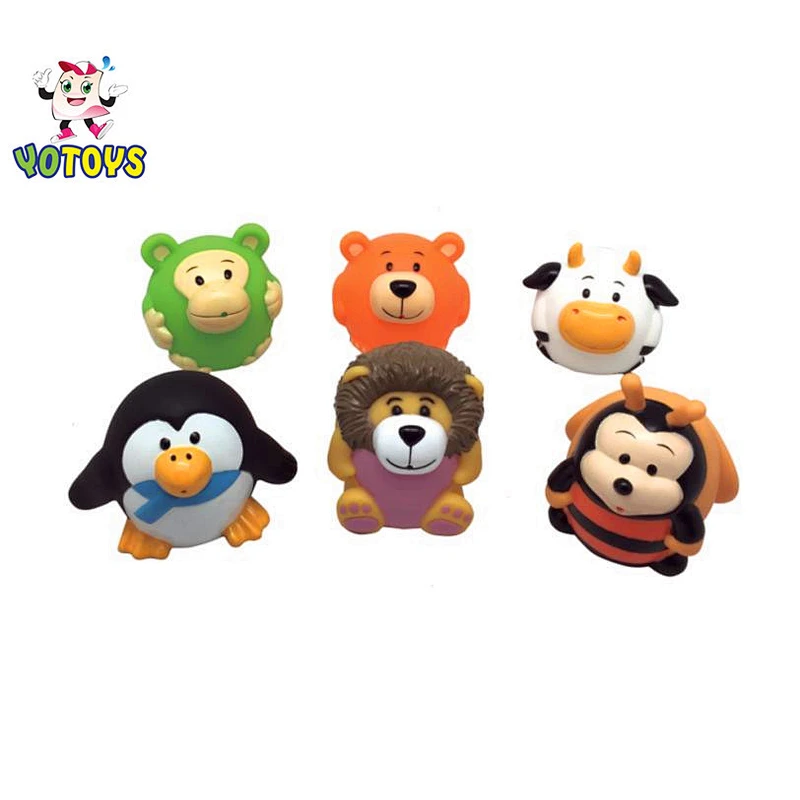 kids bath toys pvc animals toys snap ocean toys for bathing