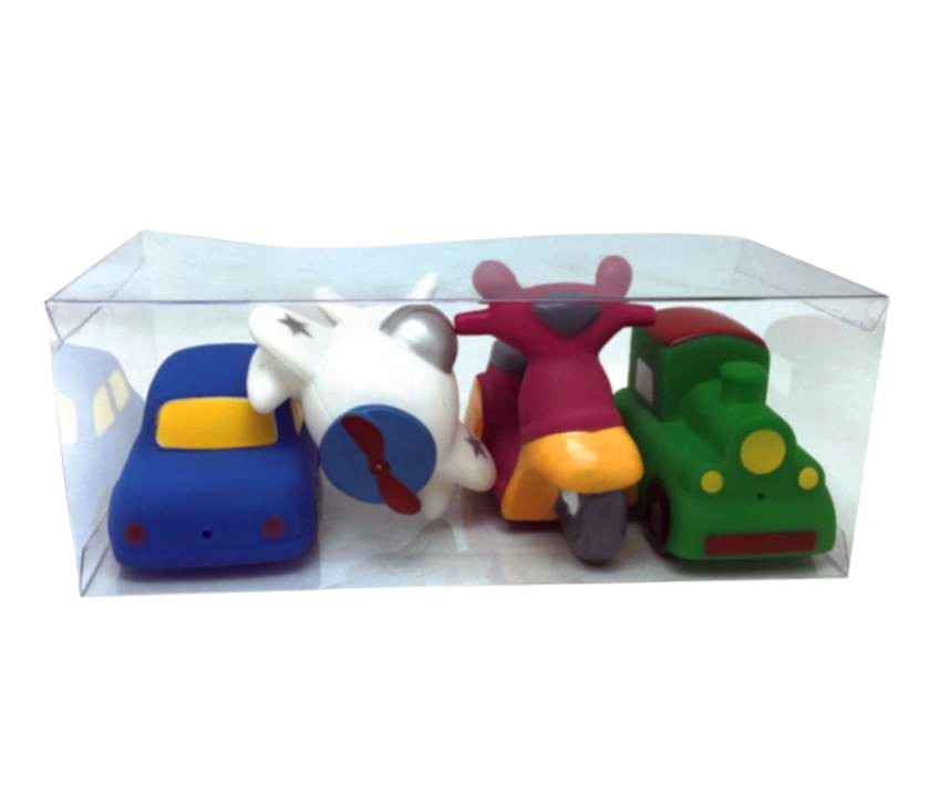 juguetes Plastic PVC Rubber Race Car Helicopter Motorcycle Train Squeeze Baby Bath Tub Toys for kids