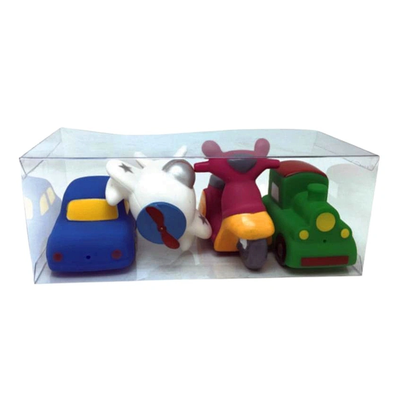 juguetes Plastic PVC Rubber Race Car Helicopter Motorcycle Train Squeeze Baby Bath Tub Toys for kids