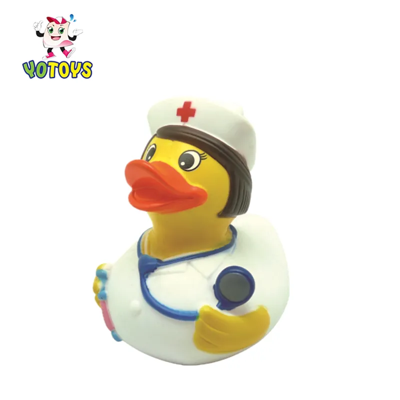 ASTM EN71 Duck Toys for Education Eco- Friendly Vinyl Plastic Bath Rubber Children Modeling Baby
