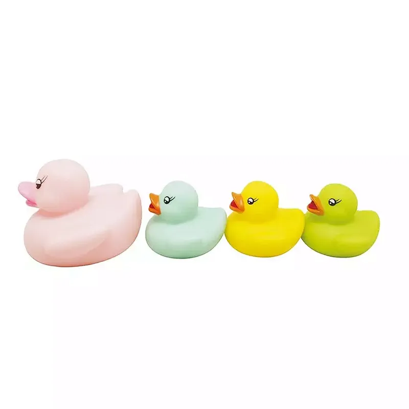 wholesale China assorted bath duck rubber animal baby bath water shower toys set for baby kids child