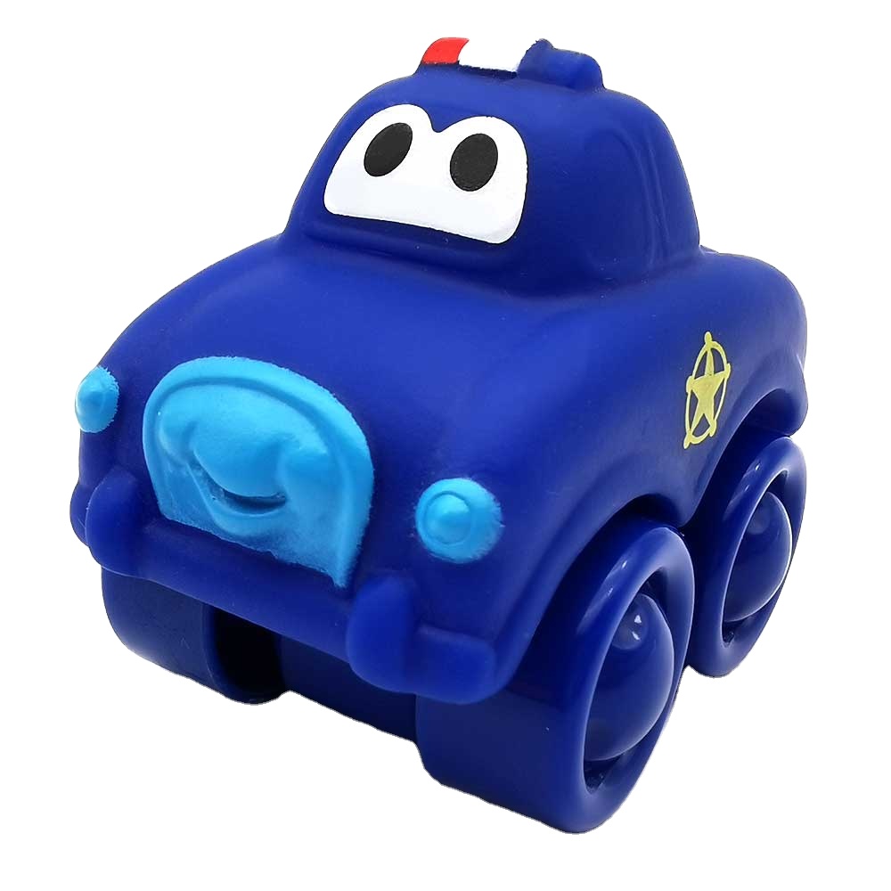 Blue Lovely Movable Race Push Car Mini Little Baby Car Toys Set Educational Toy for Boys Gift