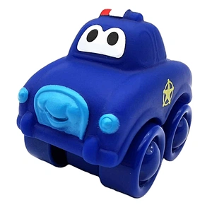 Blue Lovely Movable Race Push Car Mini Little Baby Car Toys Set Educational Toy for Boys Gift