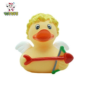 EN71 standard rubber ducky, bride and groom rubber duck,Custom design good quality Valentine Rubber Duckies