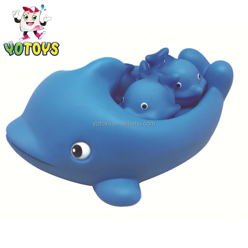 BSCI certificated custom make soft plastic elephant bath tub water squirt toy