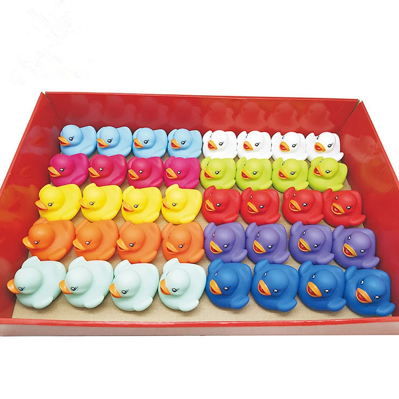 Eco-friendly material weighted floating rubber duckie race