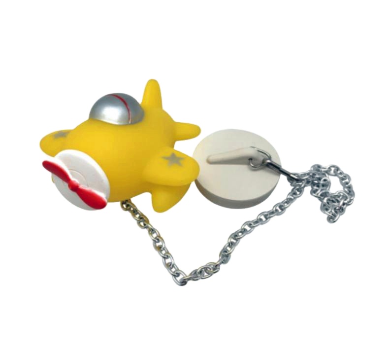 China Manufacturer Plastic Yellow Rubber Duck Ducky Floating Bathtub Toys Plug Shower Water Stopper