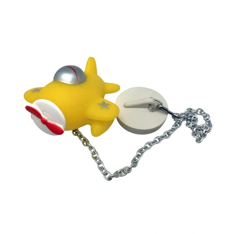 China Manufacturer Plastic Yellow Rubber Duck Ducky Floating Bathtub Toys Plug Shower Water Stopper