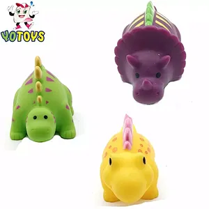 China Manufacturer Eco-friendly Pvc Dinosaur Animal Water Floating Squirting Bath Toy for Children
