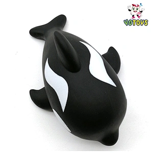 2021 Black shark Sea Animal Bathtub Product Vinyl Plastic squirting baby water swim bath Toy for Kids