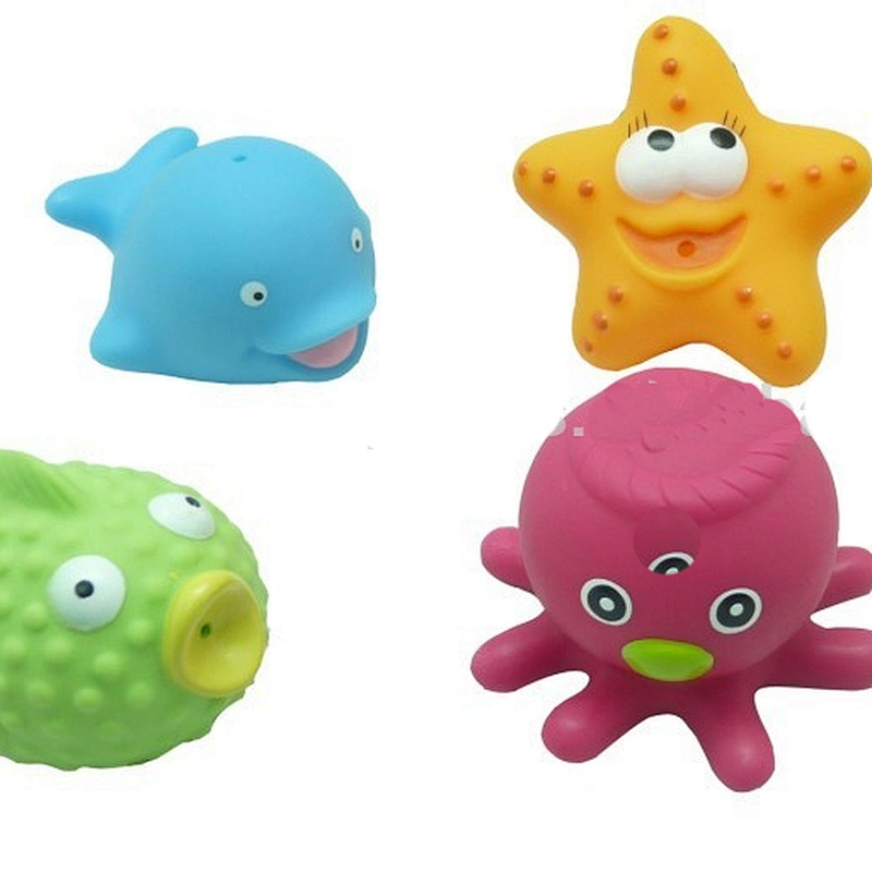 star fish octopus dolphin sea animal bath toys baby infant toys