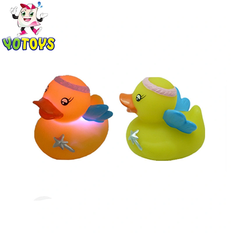 baby bath light up toy for Kid led light bathing duck Small growing toys