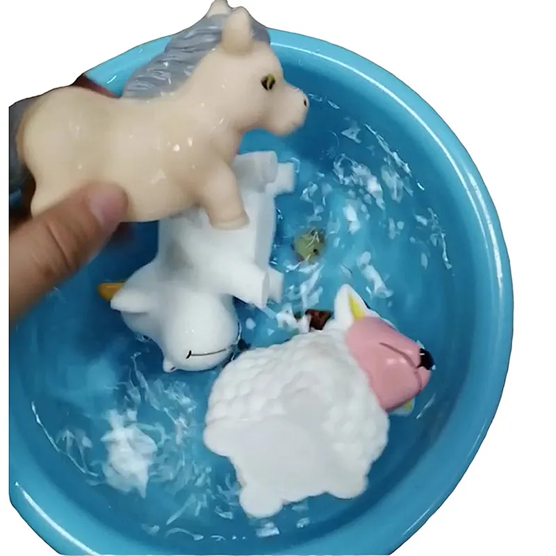 Juguetes from China Plastic Rubber Duck Animal Figure Changing Color Baby Water Bath Toy for Infants