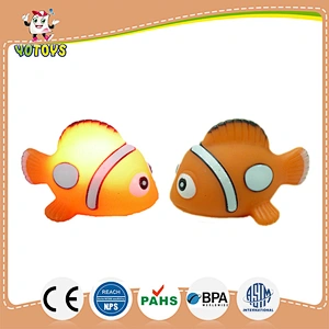 wholesale eco friendly plastic flashing toy vinyl dolphin for baby Led bath toys glowing for kids