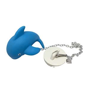 China Toys Manufacturers Sink Stopper with Rubber Duck Animal Toy Bathroom Bathtub Plug