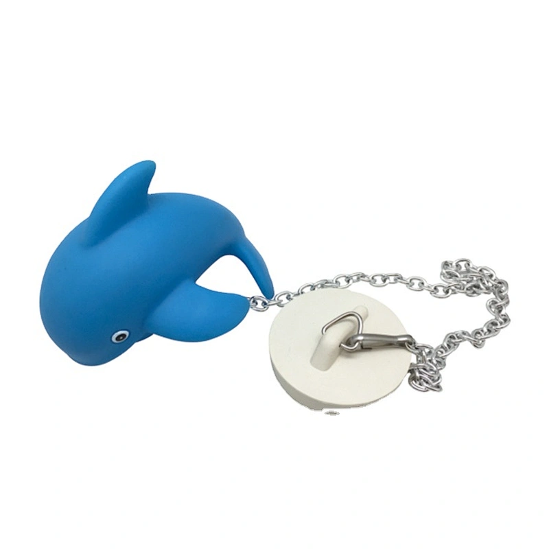 China Toys Manufacturers Sink Stopper with Rubber Duck Animal Toy Bathroom Bathtub Plug